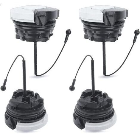 Bouchon d'essence et Bouchon pour Stihl Tronçonneuse Débroussailleuse MS200 MS171 MS181 MS360 MS210 MS230 MS240 MS250 MS260 MS192 MS211 Bouchon d'huile 4pcs (1/4)