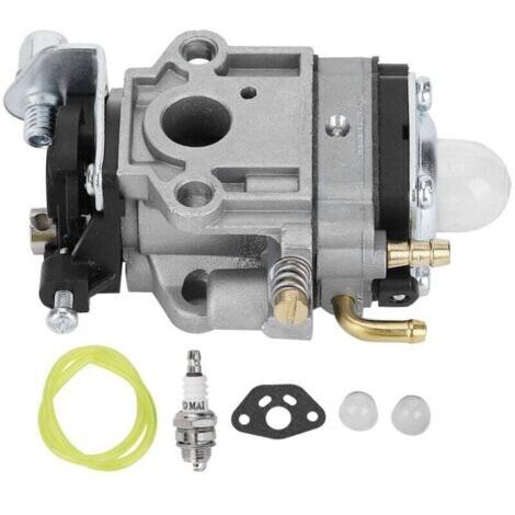 Kit Carburateur 10mm Remplacement Débroussailleuse 26cc 33cc Compatible 1E34F 1E36F TU26 TL26 (1/4)