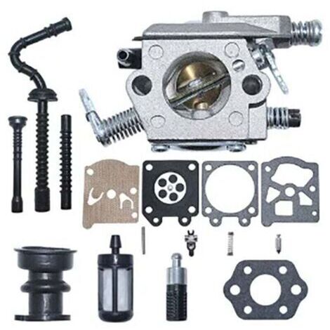 Carburateur pour STIHL MS210 MS230 MS250 021 023 025 , XU,Tronçonneuse pour Walbro WT-215 Zama C1Q-S11E 1123-120-0605 Remplacement Carb - (1/4)