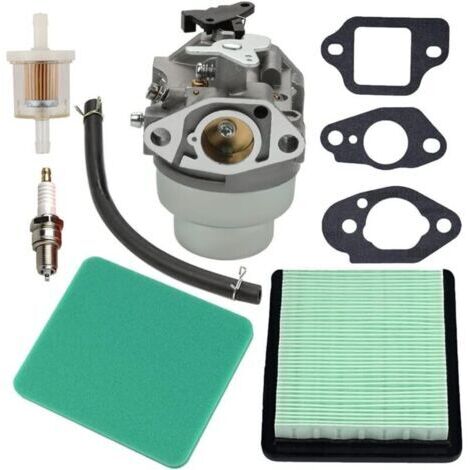 1 kit de couvercle de filtre à air de carburateur, tondeuse à gazon, coupe-bordures, bougies d'allumage, joint de bougie d'allumage de carburateur, filtre à air de carburateur, coque de bougie d'a (1/4)