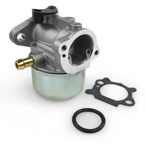 Carburateur 799868 avec joint et joint torique de Compatible with carburateur Briggs & Stratton 498170 498254 497347 497314 (1/3)