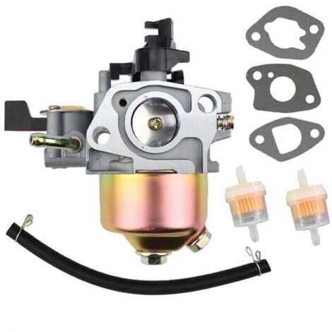 Carburateur avec joint de filtre pour tondeuses à gazon GXV120 GXV140 HR214 HR194 HR195, XU, Remplace la référence 16100-ZE6-W01 - (1/4)