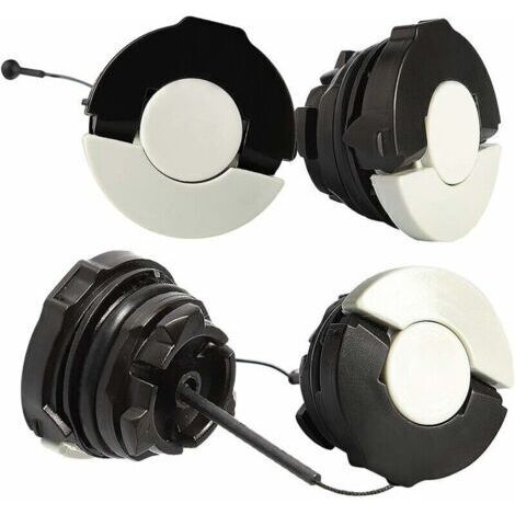4 Pièces Bouchon Réservoir Carburant Compatible Stihl MS171 MS181 MS200 MS210 MS230 MS240 MS250 MS260 MS340 (1/4)