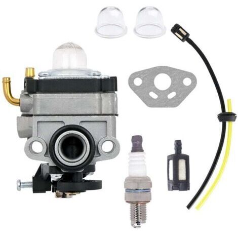 16100-ZM5-803 Carburateur avec kit de conduite de carburant pour moteur 4 temps GX31 GX22 FG100 Carb (1/4)