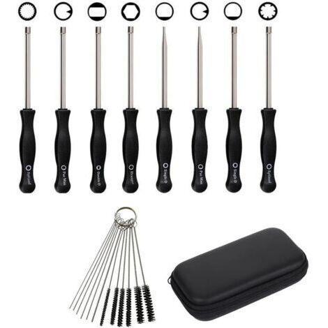 Lot de 12 outils de réglage carburateur – Compatibles Husqvarna – Pour moteurs 2 temps – Sac à outils inclus – Réglages précis (1/4)