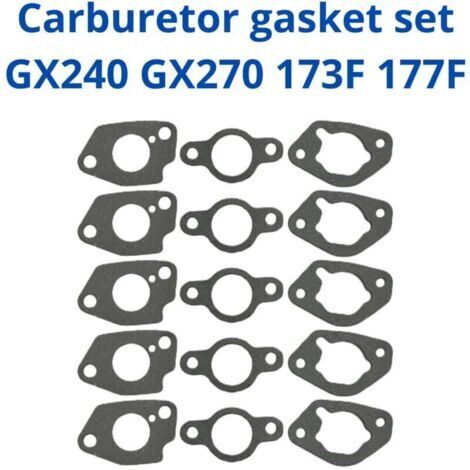 Kit de joints de carburateur compatible pour 301cc GX240 GX270 173F 177F (1/4)