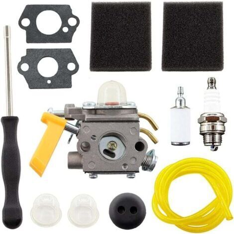 C1U-H60 308054012 Vergaser mit Luftfilter für Ryobi Homelite 25cc 26cc 30cc 46cc Heckenschere Kettensäge 308054003 308054008, Ryobi RBC30SET RLT30CET RHT2660DA RBC26CDS RBC26CDS (1/2)