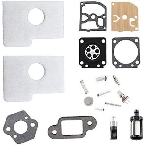 Kit de Carburateur pour Stihl 017 018 MS170 MS180 Tronçonneuse remplacer 1130 124 0800 Zama RB-77 Filtre à Air Membrane Filtre à Carburant (1/5)