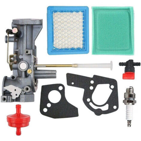 Carburateur de rechange pour moteurs Briggs & Stratton, références 498298, 692784, 495951, 492611, 495426, 490533, compatible avec les moteurs 5 CV. (1/4)