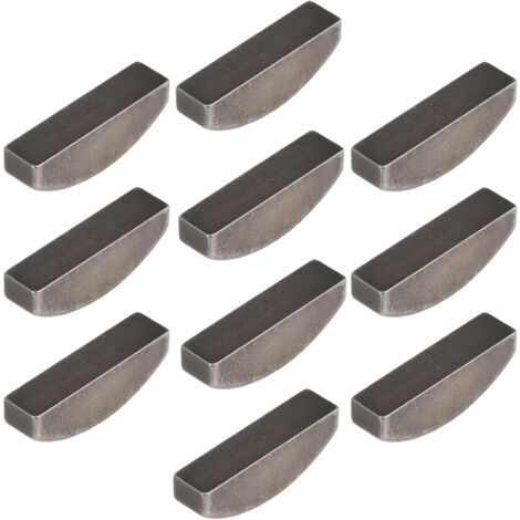 10 Clavettes de Volant Moteur pour Tondeuse à Gazon 14 340 01-S 1434001-S Compatible avec KOHLER XT675 XT775 4x5,5x17 Mm