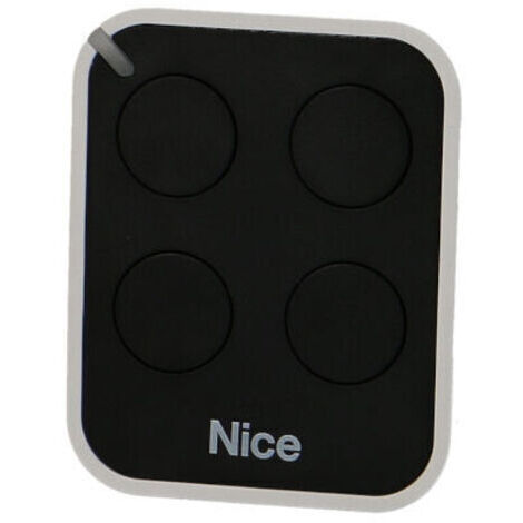 Émetteur 4 fonctions – Télécommande 4 canaux 433,92 MHz – Alimentation CR2032 – Compatible avec les moteurs NICE (1/3)