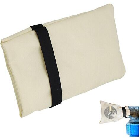 Sac isolant pour robinet d'extérieur : protecteur de robinet résistant au gel, couche épaisse imperméable, conception de sangle facile Couvercle de valve de refoulement robuste pour bavoir d'homme (1/5)