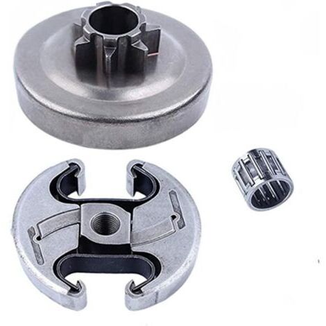 Picco 6T Kit de pignon de tambour d'embrayage 3/8" compatible avec les pièces de tronçonneuse MS192T MS193T MS194T MS200 MS200T MS201