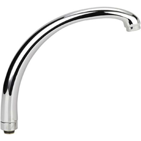 Canne de rechange pour mélangeur de robinet de cuisine haute couleur chrome (1/4)