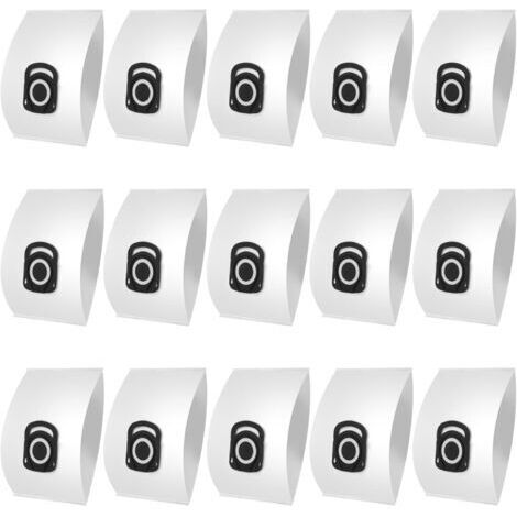 15 Sacs à Poussière pour Rowenta,sacs d'aspirateur pour Rowenta Compact Power, Power XXL,X-Trem Power & Silence Force RO64xx, RO63xx, RO68xx,RO39xx,Hygiene +(ZR200520 ZR200720 ZR200920) (1/5)