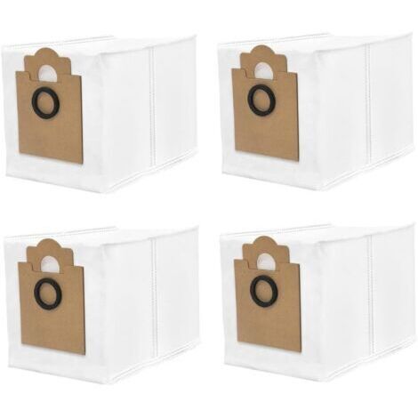 Lot de 4 sacs à poussière pour aspirateur robot Lefant M2 Pro/M2S Pro/M2 Plus Pro, 3,5 l avec filtration avancée (1/5)