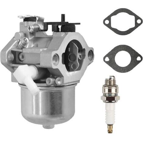699831 Carburateur pour moteurs de tondeuse à gazon Briggs & Stratton 283702 283707 284702 284707 28D702 28D707 avec pièces de rechange 694941 499158 (1/5)