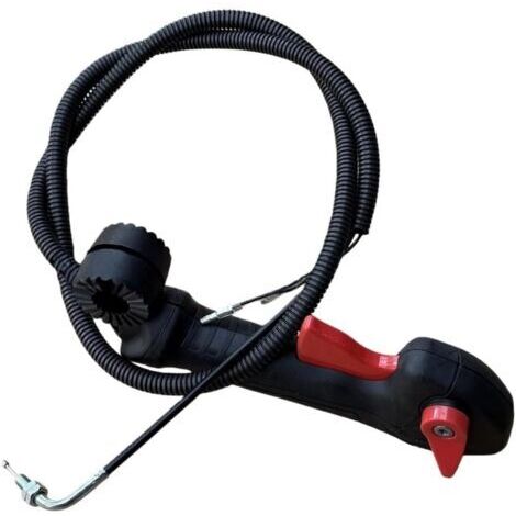 Poignée de commande d'accélérateur pour ECHO PB-8010 et EB880 pour souffleuse à feuilles, pièce de rechange, construction en plastique, 1 pièce compatible avec équipement électrique