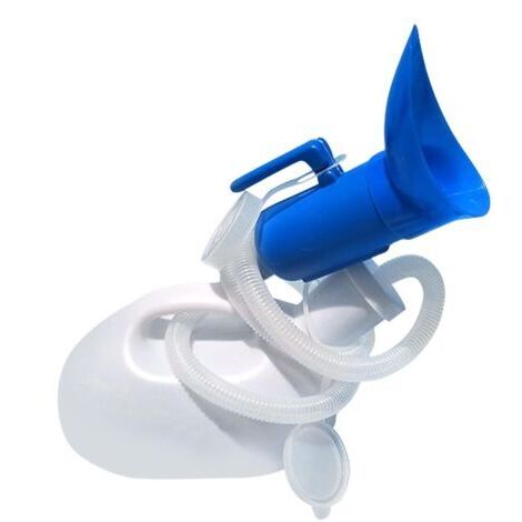 Portable Urinoir Femme Hommes 2000ML, Portable Urinoir Bouteille Avec Couvercle Et Tube, Bouteille D'urine Pour Les Alités Adultes, Urinal De Voyage Voiture Camping