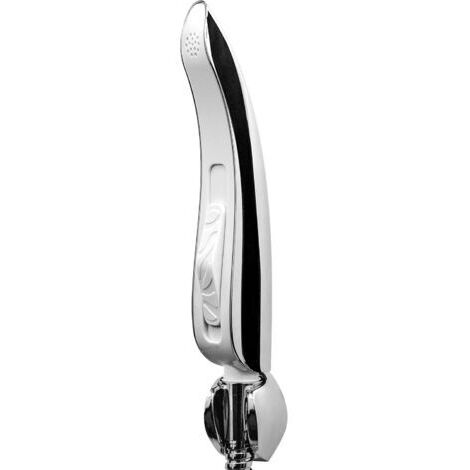 Pulvérisateur à couches pour bidet portatif avec ensemble complet [Chrome-Blanc] (1/5)