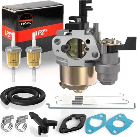 F6C-540 Kit de joint de carburateur pour Honda GX120 GX160 GX168F GX200 5HP 5.5HP 6.5HP générateur moto tondeuse à gazon avec kit de ressort de rappel d'accélérateur (1/5)