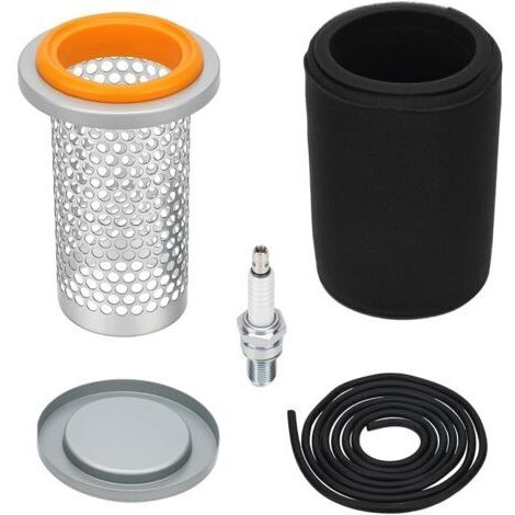 Filtre à air et support de cage avec joint de bouchon adapté pour Yama-ha Grizzly 350 400 450 Bruin 350 Auto 2x4/4x4 Kodiak 400 450 Wolverine 350 450 2004-2012 (1/5)