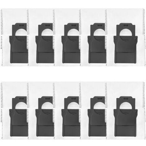 Lot de 10 sacs à poussière de rechange pour Dreame Matrix10 Ultra, grand volume de 3,5 L, filtre fin, tissu non tissé, facile à installer (1/5)