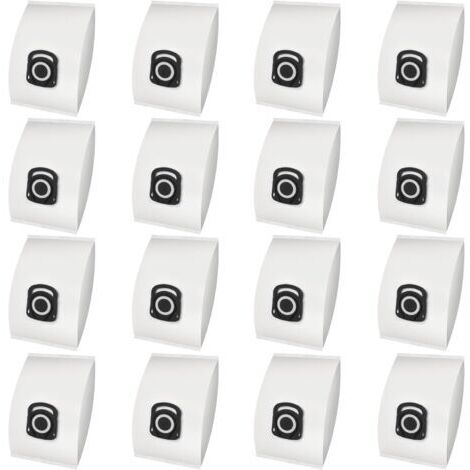 Lot de 16 Sacs à Poussière Compatibles pour Rowenta Hygiène+, pour Aspirateurs Traîneaux Compact Power, Power XXL, Silence Force, Remplacement ZR200520 ZR200720