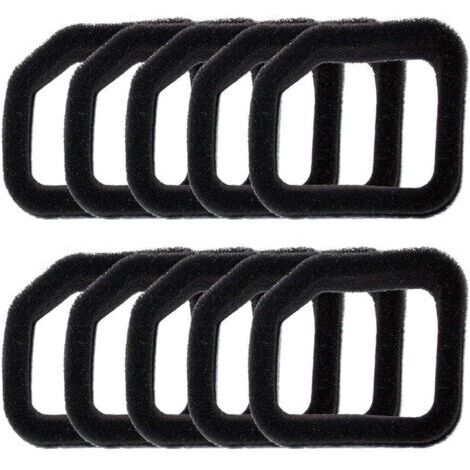 Lot de 10 filtres à air en mousse de rechange pour débroussailleuses, souffleurs, aspirateurs et cultivateurs RYOBI, Homelite, et pour Craftsman