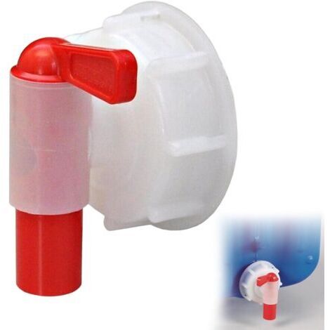 Robinet Doseur DIN61, Robinet De Vidange Bidon Din 61, Comme Aide au Dosage Pratique, pour Essence Camping Jardin Eau Chaude Cuisine eau Alimentaire, Filetage DIN 61 (1/5)
