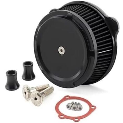 Moto Filtre à Air Filtres À Air pour Motos pour Sportster pour Iron pour XL 883 1200 Forty-Eight Seventy-Two Et 48(All Black) (1/5)