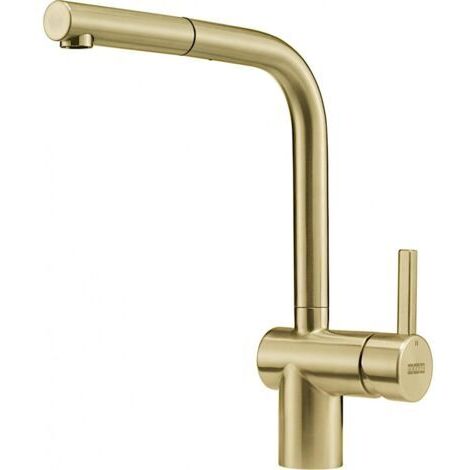 Atlas Neo 115.0681.242 Robinet haute pression en acier inoxydable massif Doré (1/5)
