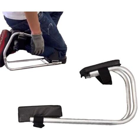 Genouillère pour le jardinage, genouillères de jardinage, siège de jardin, dispositif d'agenouillement à sangle, attelle d'agenouillement sur une jambe pour le travail de jardinage (1 pièce)