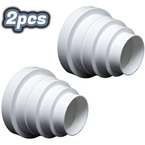 Réducteur universel rond pour système de ventilation de diamètre de 80-150 mm -Canal RDRC/2pcs (1/4)