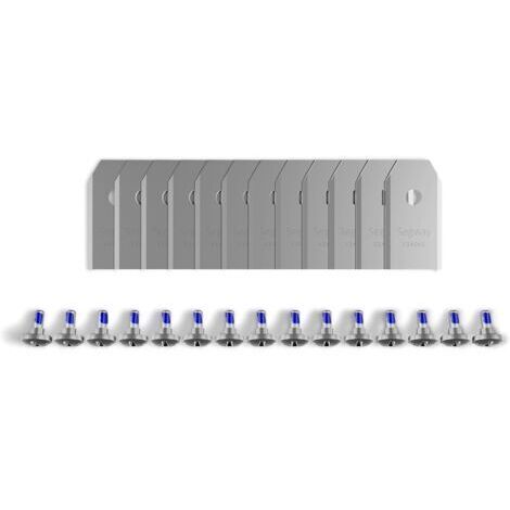 Navimow lames de rechange Plus (12 pièces), accessoire pour robot tondeuse Navimow i105E, i108E, i205 AWD, i208 AWD, i208 LiDAR, i215 LiDAR, i220 LiDAR