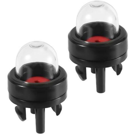 2 Pièces de Pompe à Poire D'Amorçage à Clipser, Remplacement de Poire D'Amorçage de Carburateur, Poire D'Amorçage pour Souffleur de Tondeuse
