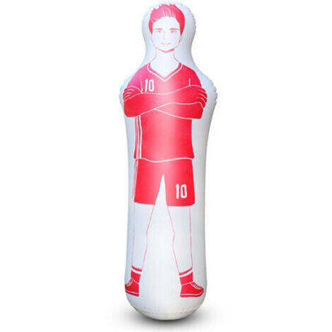Modèle d'air Factice de Football Gonflable, PC de Protection de l'environnement épaissi Qui Ne Tombe Pas, Sac de Boxe Complet, Mur Humain Gonflable Multifonctionnel de/2 pièces/rouge (1/5)
