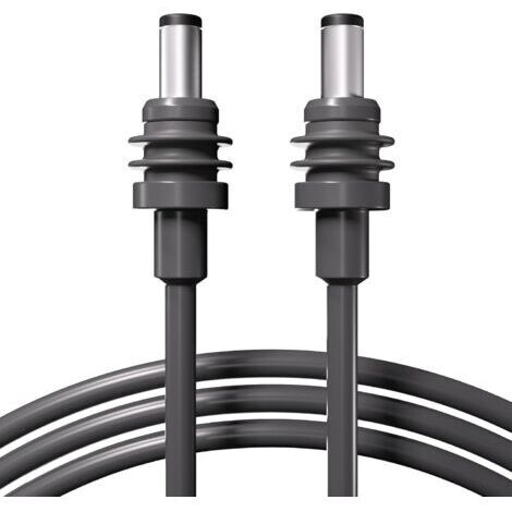 Câble d'alimentation DC Starlink Mini, câble de remplacement pour Starlink Mini 5M/16.4FT étanche extérieur gris (1/5)
