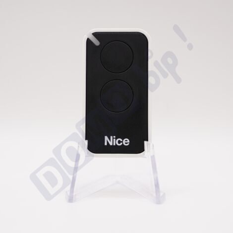 Télécommande Inti2 noire Nice - Émetteur Era Inti 2 à code tournant - 433,92 MHz