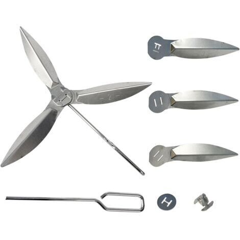 Kit de nettoyage en un clic de 18,5", Weber Grills 90992 3618 7443 307443 307408 90719 Pièces de rechange pour gril 7444 Kit de nettoyage en un clic