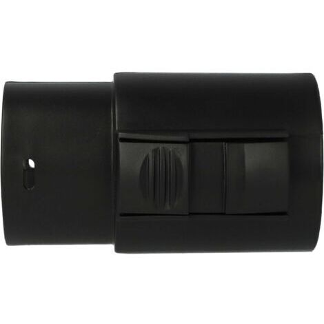 Adaptateur pour tuyau compatible avec Kärcher WD 5.400, WD 5.450, WD 5.470, WD 5.300 M aspirateur - Raccordement du tuyau, noir (1/5)