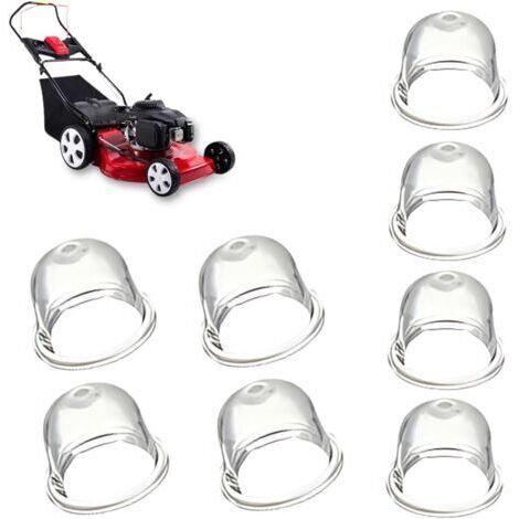 8 Pièces Carburateur Amorce Pompe Ampoule 19 mm et 22 mm Poire Pompe Amorcage Accessoires de Carburateur pour Debroussailleuse Tronçonneuse Souffleur Tondeuse (1/5)