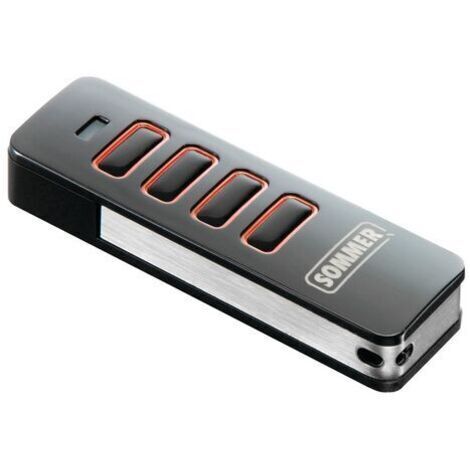 Télécommande radio SOMMER PearlVibe à 4 boutons - 4019V000