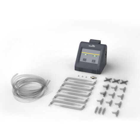 RAINPOINT Kit d'irrigation goutte-à-goutte intelligent WiFi, système automatique d'arrosage, minuterie d'eau, contrôleur d'irrigation avec goutteurs et Tube (1/5)