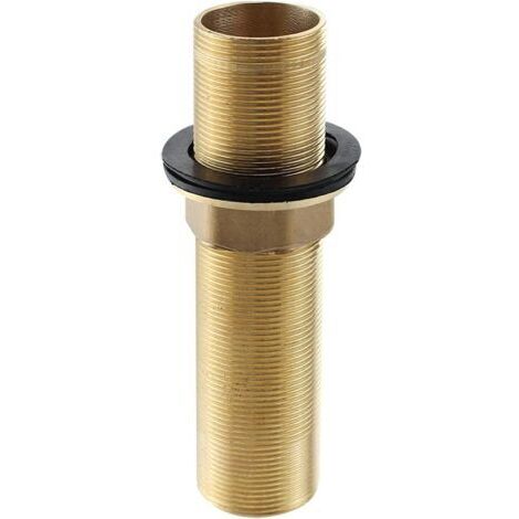 Generic Wasserhahn Verlängerte Hohe Robinet mitigeur pour évier de cuisine, jaune, M32 x 100 mm Kit d'extension fileté - Tige de montage plus longue - Trou unique de 10cm de long (1/5)