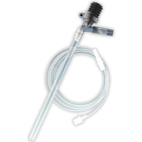 Nano Aspirateur de boue - Nettoyeur de Gravier pour Aquarium, avec limiteur de débit et support de tuyau
