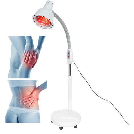 Lampe de thérapie par chauffage à lumière infrarouge 275 W Lampe de soulagement des douleurs musculaires par le froid Température réglable