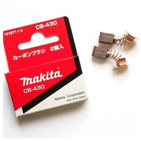 Jeu de charbons CB430 MAKITA - 191971-3 (1/4)