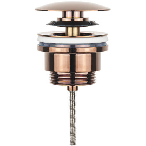 BONDE DE LAVABO UNIVERSEL CLIC-CLAC REA GOLD--or roseB (1/3)