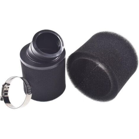 Générique 38mm Filtre à air Coudé Double en Mousse pour Pit Dirt Bike Mini Moto 110 CC 125 CC (1/5)